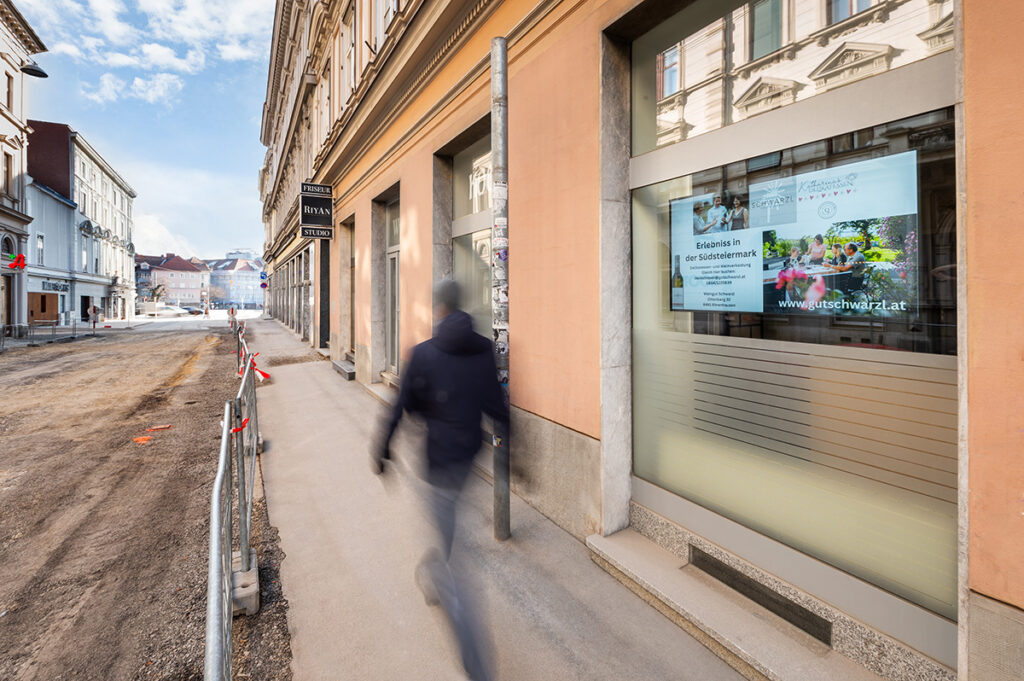 Deine Werbung Standort Friseur Vesta Belgiergasse